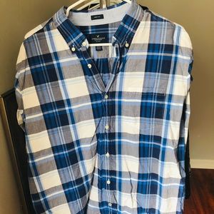 Flannel button down